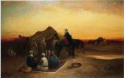 unknow artist Arab or Arabic people and life. Orientalism oil paintings  442 Germany oil painting artist